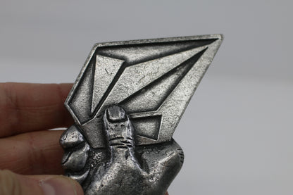 Volcom Metal Belt Buckle – Skate Streetwear – Heavy Cast Logo Buckle