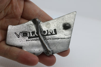 Volcom Metal Belt Buckle – Skate Streetwear – Heavy Cast Logo Buckle