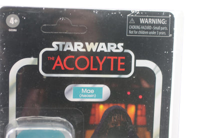 Star Wars The Acolyte Mae (Assassin) Retro Collection Action Figure Unpunched
