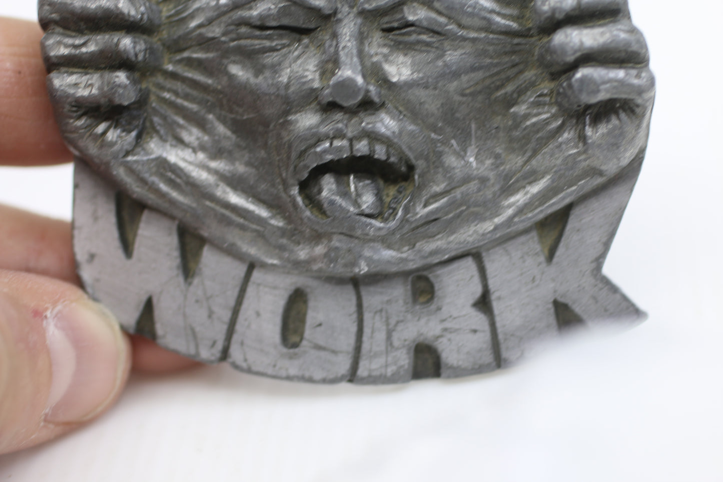 Motley Crue Vintage Belt Buckle – 1994 Bergamot – Heavy Metal Rock – READ