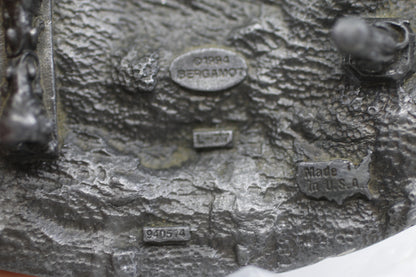 Motley Crue Vintage Belt Buckle – 1994 Bergamot – Heavy Metal Rock – READ