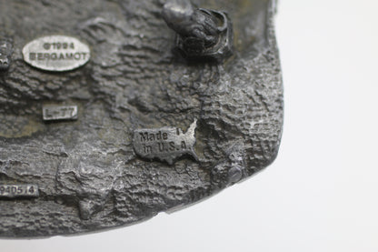 Motley Crue Vintage Belt Buckle – 1994 Bergamot – Heavy Metal Rock – READ