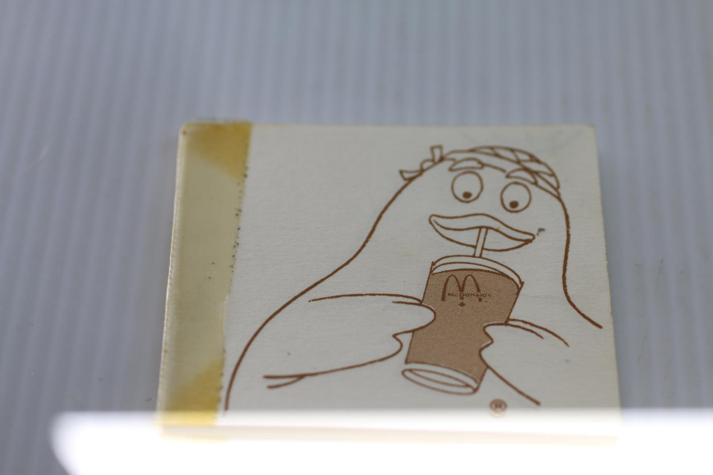 Vintage 1981 McDonald's Canada Mini Cinema Promotional PAPERS Grimace
