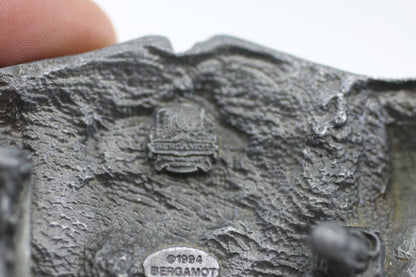 Motley Crue Vintage Belt Buckle – 1994 Bergamot – Heavy Metal Rock – READ