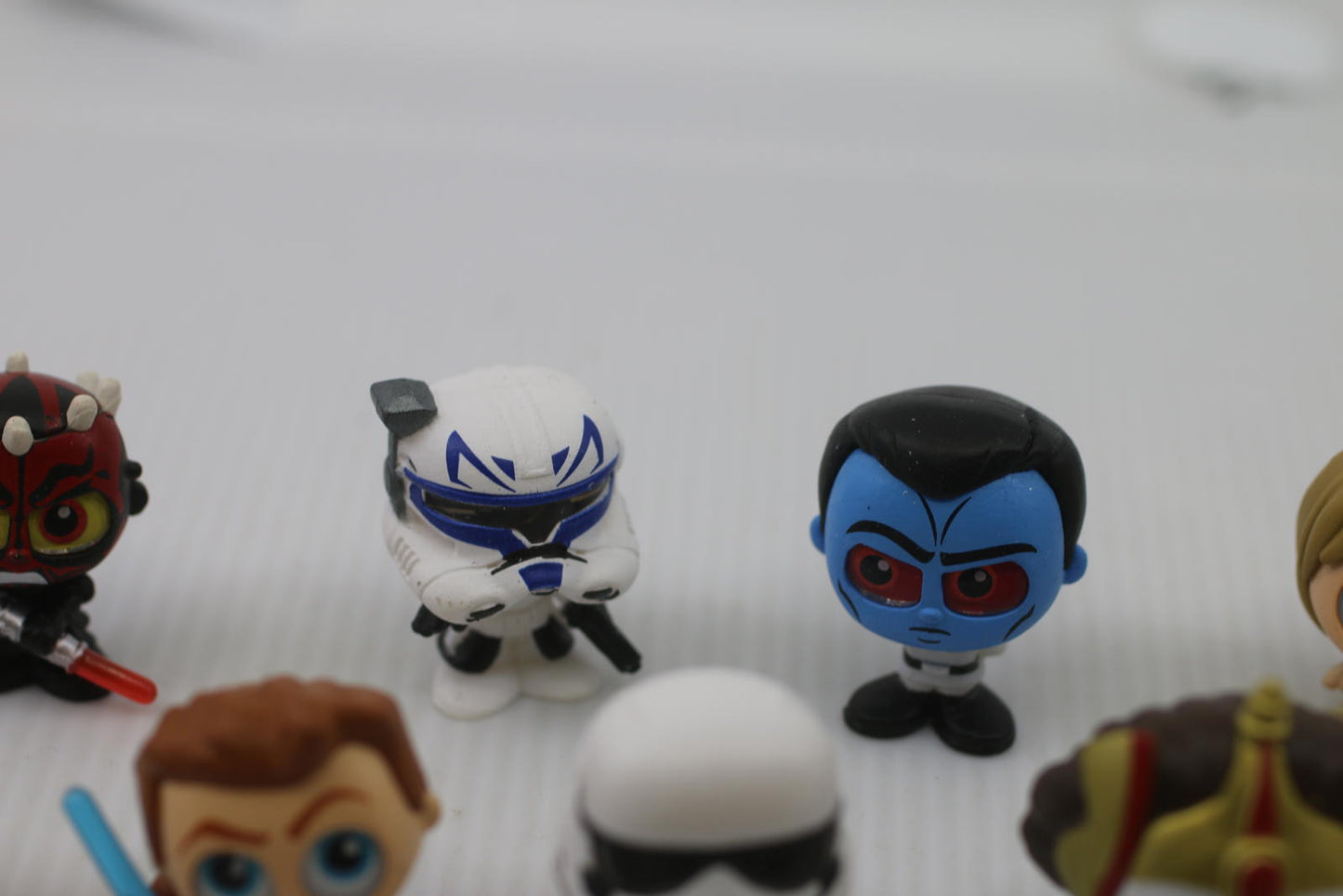 Star Wars Doorables Squish Squadron Lot Of 20 Squish Chase Series Mini figures