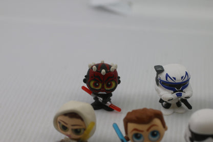 Star Wars Doorables Squish Squadron Lot Of 20 Squish Chase Series Mini figures