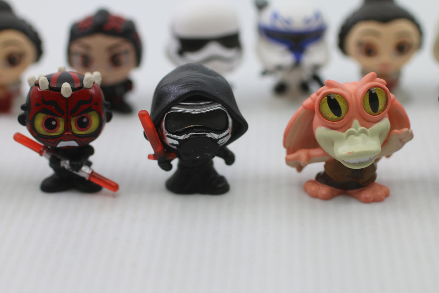 Star Wars Doorables Squish Squadron Lot Of 16 Squish Chase Series Mini figures