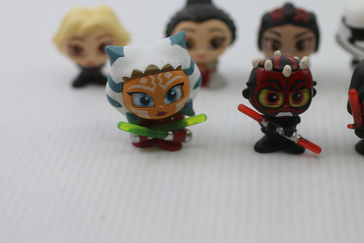 Star Wars Doorables Squish Squadron Lot Of 16 Squish Chase Series Mini figures