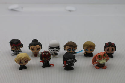 Star Wars Doorables Squish Squadron Lot Of 10 Squish Chase Series Mini figures