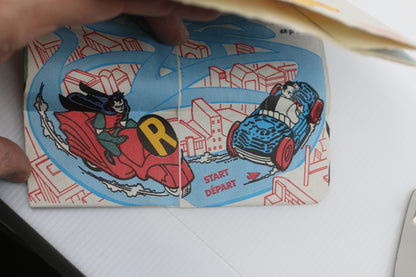 Vintage McDonald’s Happy Meal Batman & Robin Paper Bag 1990s