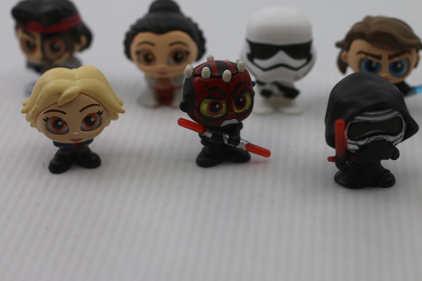 Star Wars Doorables Squish Squadron Lot Of 10 Squish Chase Series Mini figures