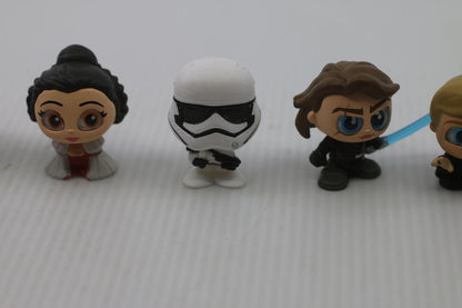 Star Wars Doorables Squish Squadron Lot Of 10 Squish Chase Series Mini figures