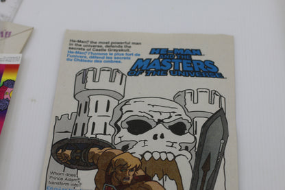 Vintage McDonald’s Happy Meal Paper Bag Bratz He-Man Canada 2003