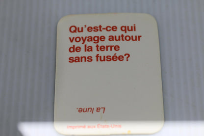 Vintage McDonaldland Zorro Quiz Card French McDonald's Promo 1980s Holographic