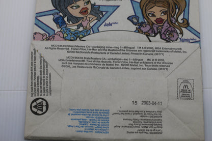 Vintage McDonald’s Happy Meal Paper Bag Bratz He-Man Canada 2003