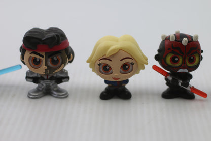Star Wars Doorables Squish Squadron Lot Of 6 Squish Chase Series Mini figures