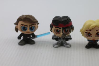 Star Wars Doorables Squish Squadron Lot Of 6 Squish Chase Series Mini figures