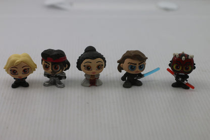 Star Wars Doorables Squish Squadron Lot Of 5 Squish Chase Series Mini figures
