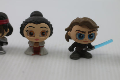 Star Wars Doorables Squish Squadron Lot Of 5 Squish Chase Series Mini figures