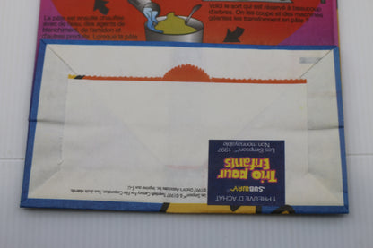 Vintage Simpsons Subway Kids Meal Paper Bag Canada 1990s