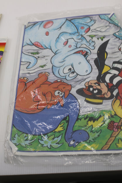 Vintage McDonald’s Canada Ronald McDonald Kids Activity Placemats Lot – 1988 – French