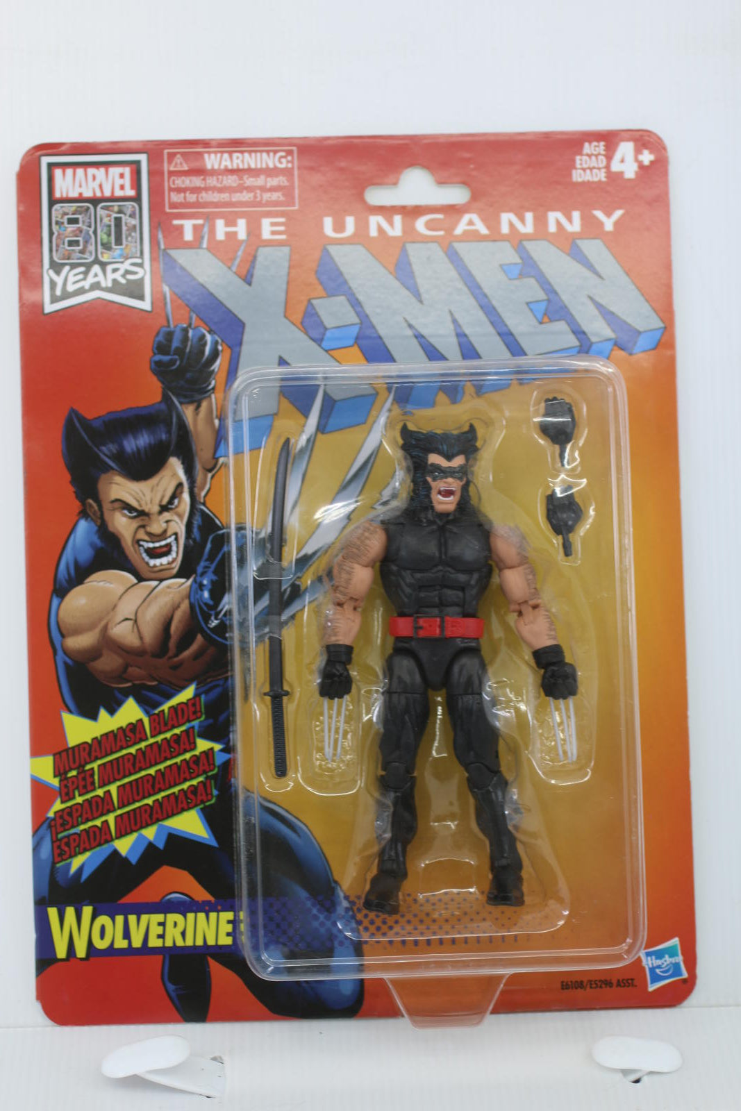 Marvel Legends Wolverine X-Men Retro Card 6 Inch Figure MOSC Sealed (E6108) toy