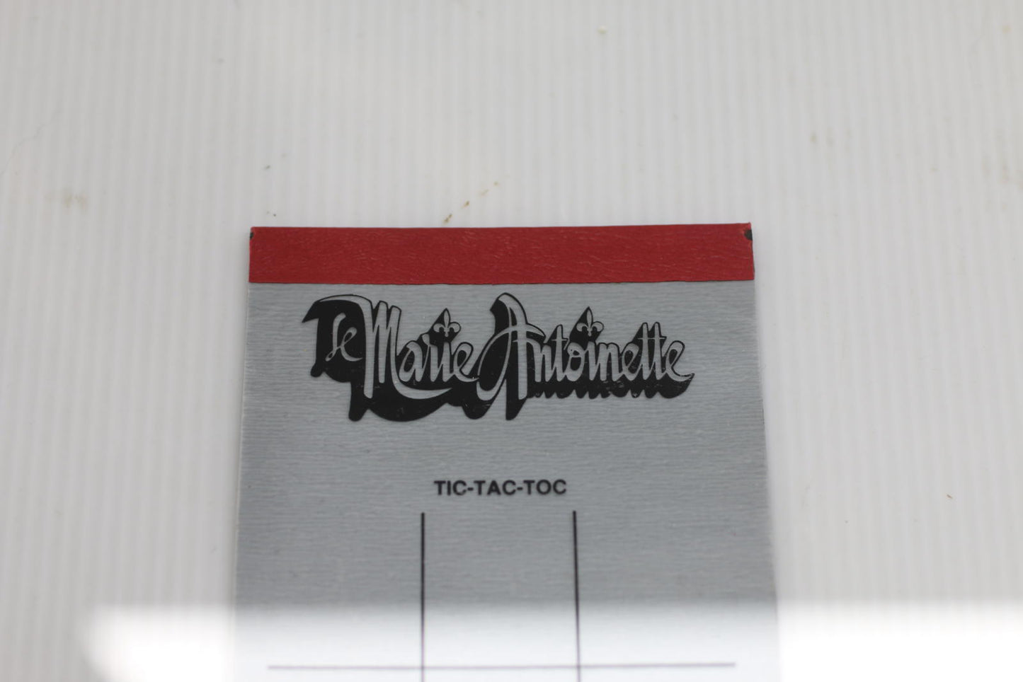 Vintage McDonald's Magic Slate Tic Tac Toe Drawing Board Le Marie Antoinette Toy