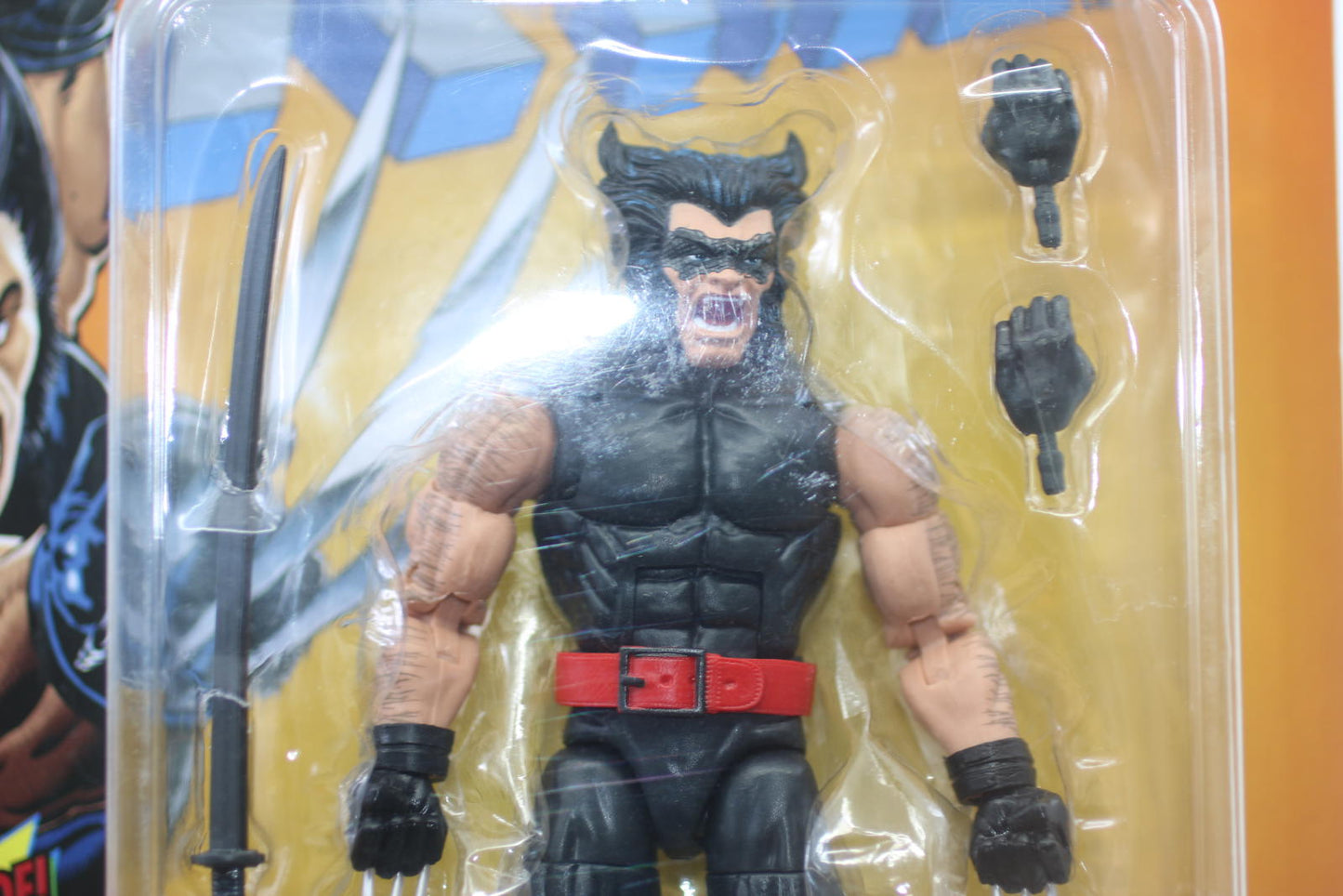 Marvel Legends Wolverine X-Men Retro Card 6 Inch Figure MOSC Sealed (E6108) toy