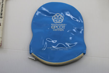 Vintage EPCOT Center Figment Coin Purse Walt Disney World