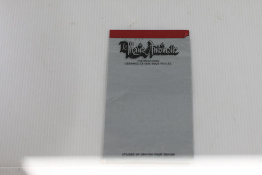 Vintage McDonald's Le Marie Antoinette Magic Slate Drawing Board Blank Reusable