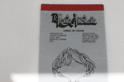 Vintage McDonald's Le Marie Antoinette Create a Face Magic Slate Drawing Board