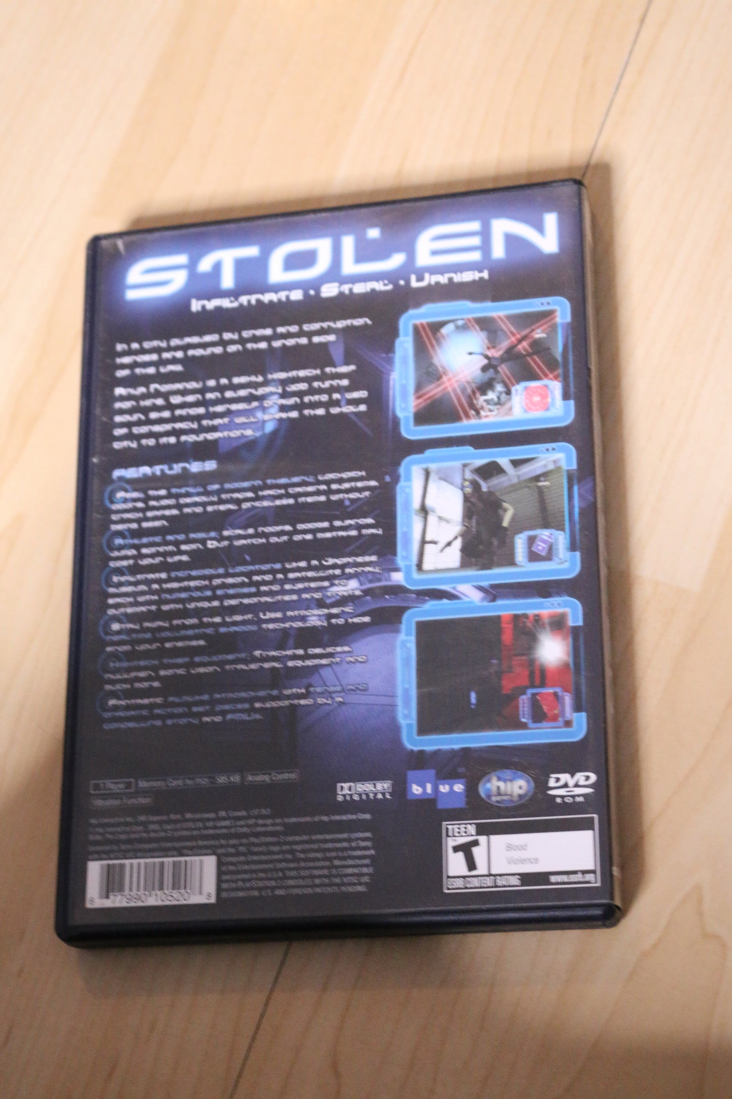 Stolen (Sony Playstation 2, 2005) Ps2