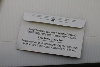 Vintage 1985 McDonaldland Tooth Fairy Envelope – Ronald McDonald – Canada Promo Ephemera