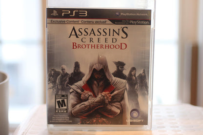 Assassin's Creed Brotherhood PS3 Video Game complete in box
