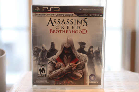 Assassin's Creed Brotherhood PS3 Video Game complete in box