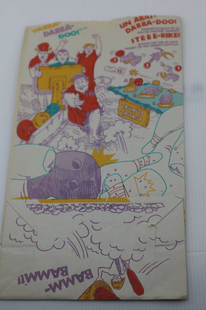 Vintage McDonald’s Happy Meal Activity Sheet bag 1980s Canada – Bilingual Paper Ephemera