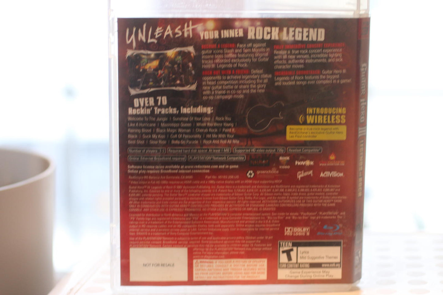 Guitar Hero III: Legends of Rock PlayStation 3 video Game