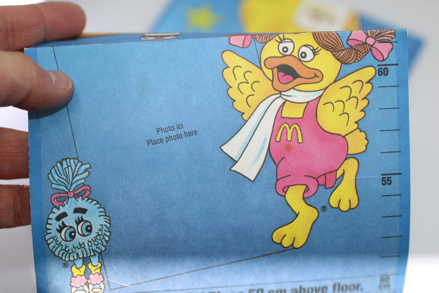 Vintage 1987 McDonald’s Canada Growth Chart McDonaldland
