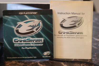 GameShark Video Game Enhancer for PlayStation with Manual and Disc