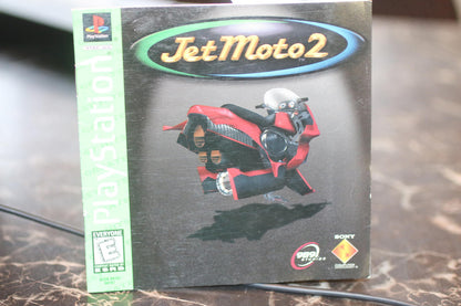 Jet Moto 2 PlayStation Instruction Booklet manual Game only No disc