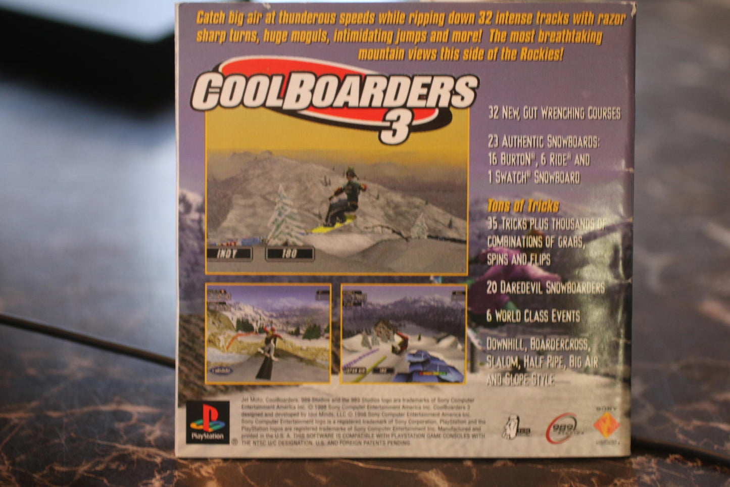 Jet Moto 2 PlayStation Instruction Booklet manual Game only No disc