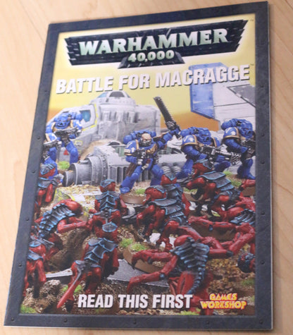 Warhammer 40K Battle For Macragge Read The First Book