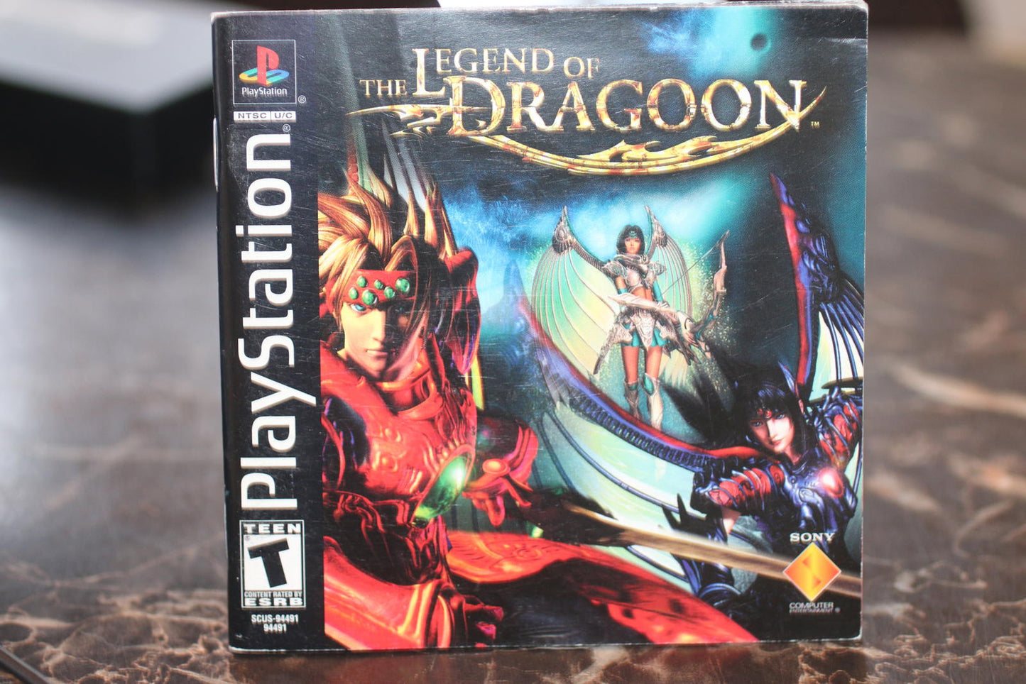 The Legend Of Dragoon Playstation1 PS1 Francais Instruction booklet ONLY No Game