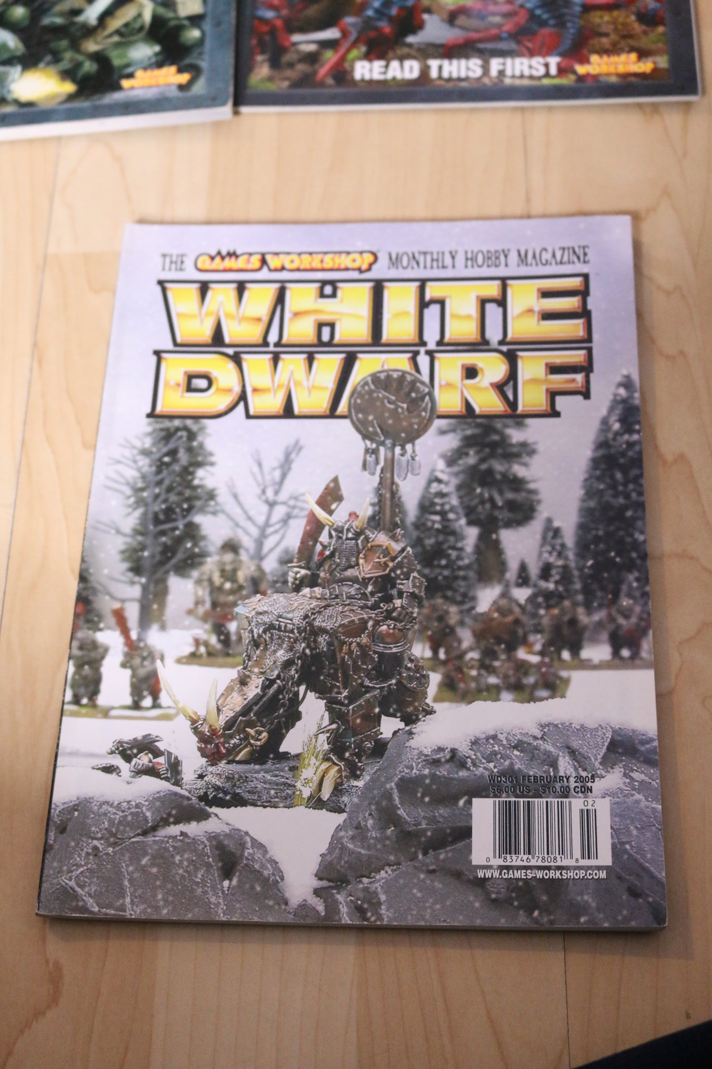 Games Workshop White Dwarf Magazine February 2005 Wd301