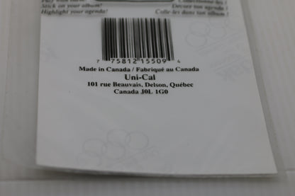 Vintage Uni-Cal Holographic Easter Bunny Sticker Sheet – Made in Canada – 1990s