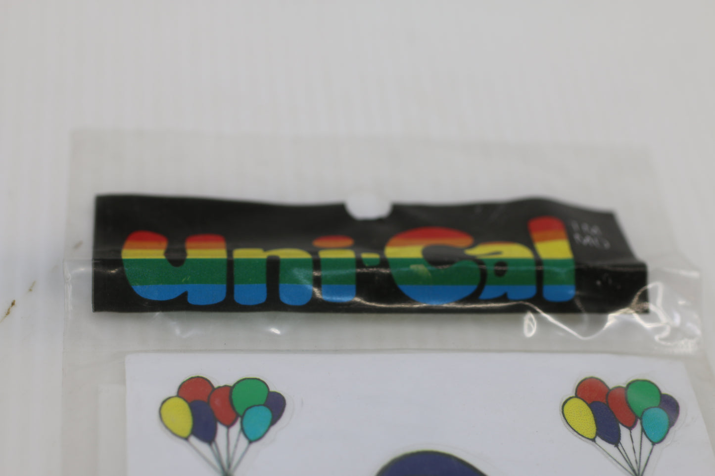 Vintage Uni-Cal Clown Decal Sticker – Made in Canada – 1990s