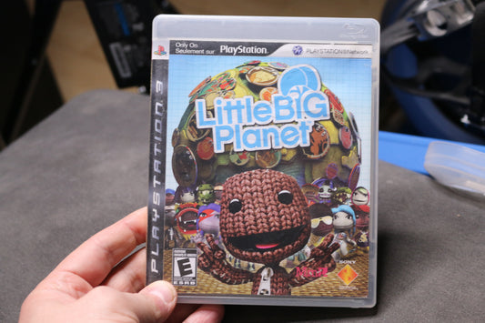 Little Big Planet Playstation 3 Ps3 Black Label Cib