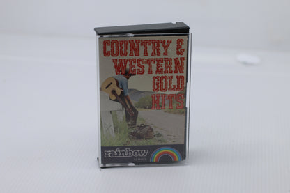 VTG cassette country & western gold hits rainbow series 1982 Impact music