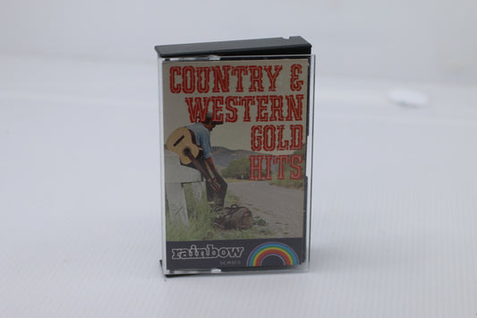 VTG cassette country & western gold hits rainbow series 1982 Impact music
