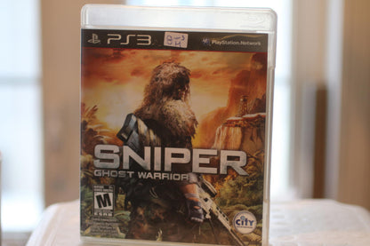 Sniper Ghost Warrior PS3 Play Station Video Game
